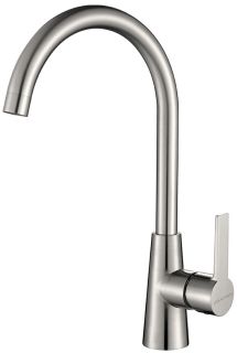 Смеситель для кухни Paulmark Holstein Ho212065-NI никель